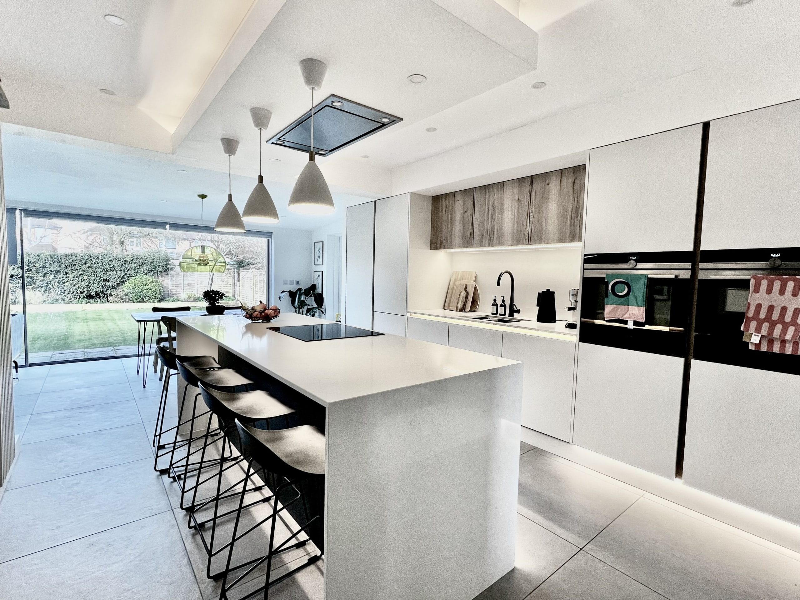 Large White Kitchen