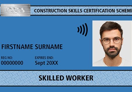 CSCS blue card CSCS blue card